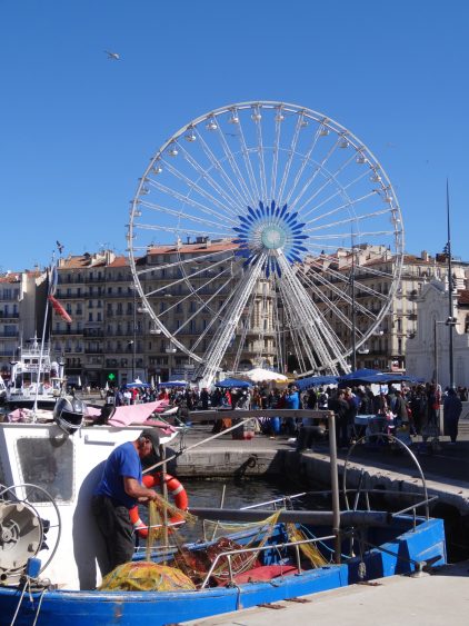 Vieux Port pêcheur - Marseille