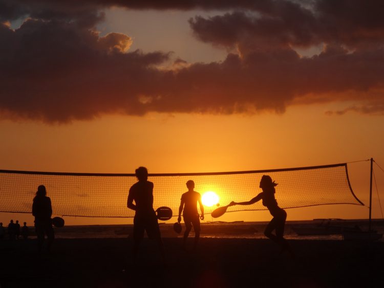 Coucher de soleil - plage Tamarin - Ile Maurice