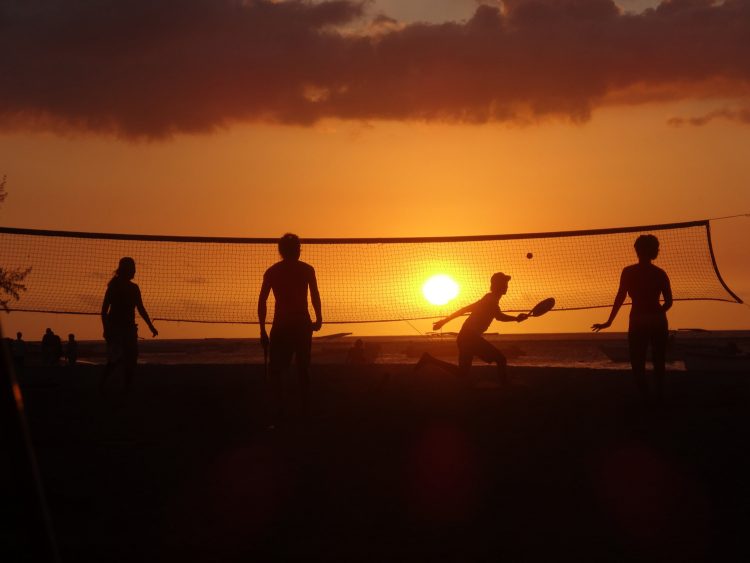 Coucher de soleil - plage Tamarin - Ile Maurice