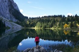 L’automne au bord du Lac Bénit (et à Chamonix)