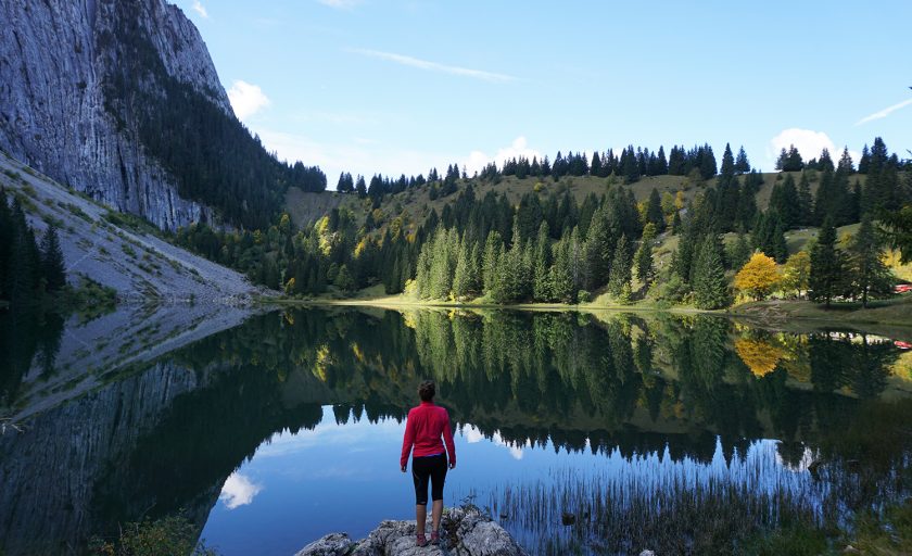 L’automne au bord du Lac Bénit (et à Chamonix)