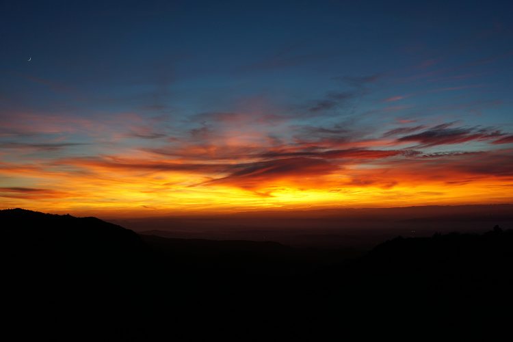 coucher de soleil - Vercors - Drôme