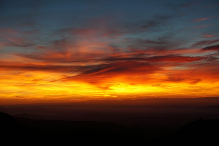 coucher de soleil - Vercors - Drôme