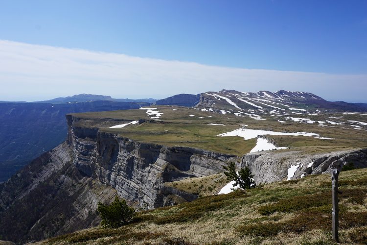 Falaises de Font d'Urle depuis le Puy des Gagères - Vercors - Drôme