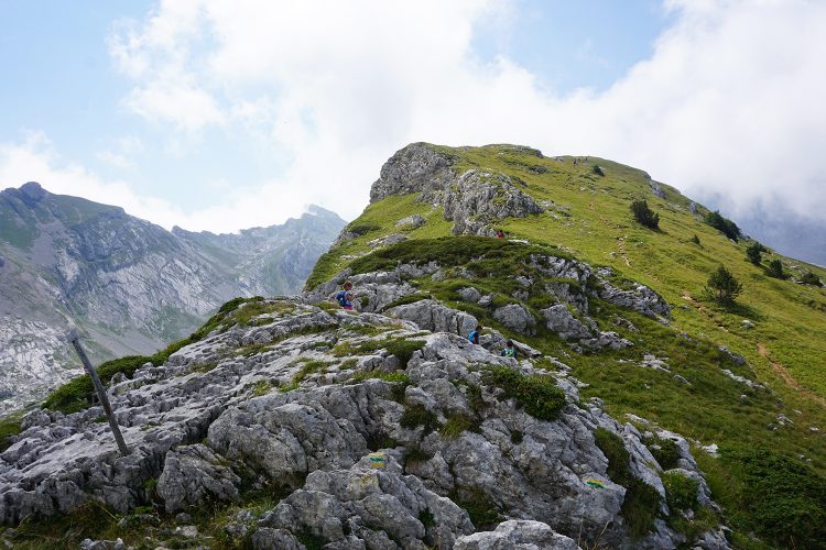 Vers le col des Deux Sœurs par les Rochers des Jaux - Grande Moucherolle - Villard de Lans - rando Vercors