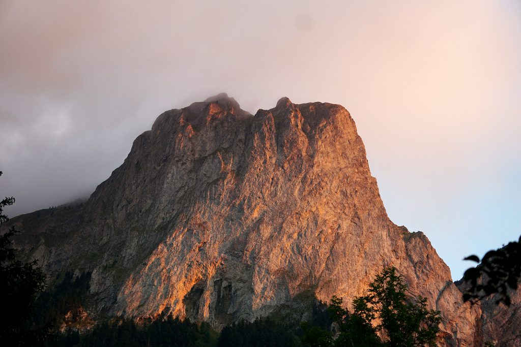 Coucher de soleil - Vallon de la Jarjatte - Lus la Croix Haute - Dévoluy - Drôme